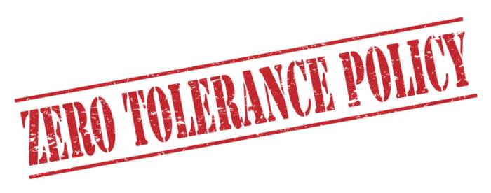 zero-tolerance-policy